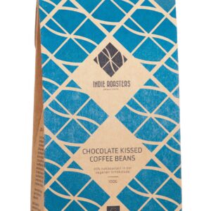 Chocolate kissed coffee beans (45%)